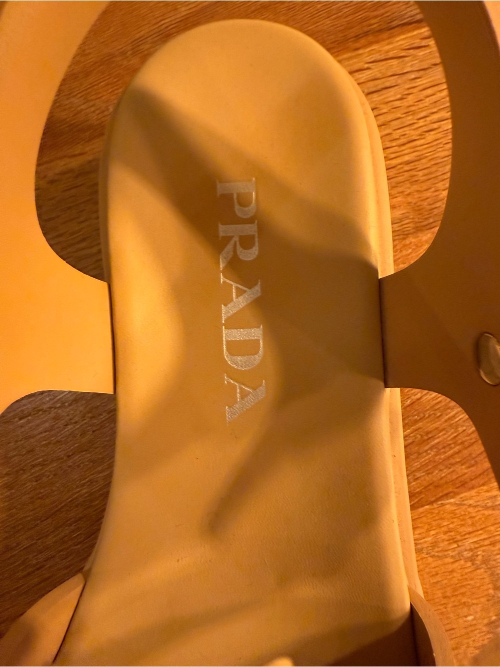 Prada Rubber Monolith sandals - Picture 3 of 13